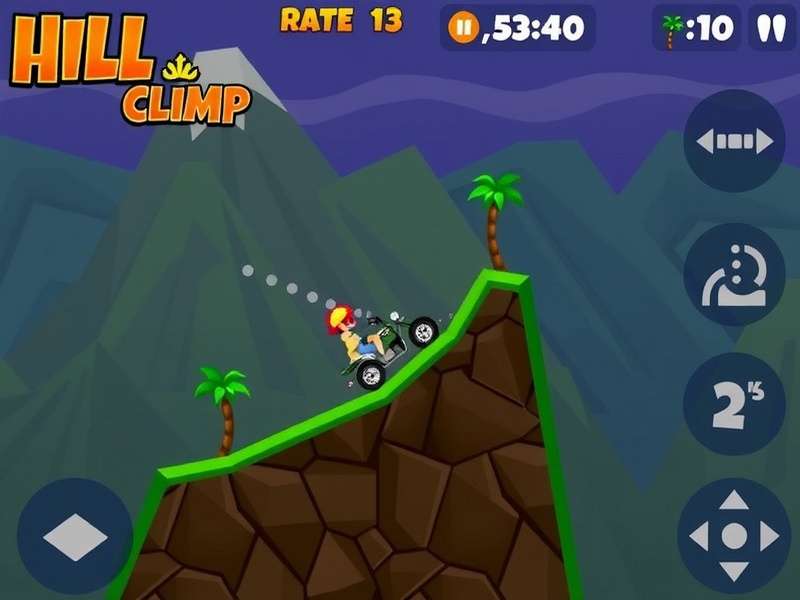 हिल क्लाइम्ब रेसिंग टैंक वाहन