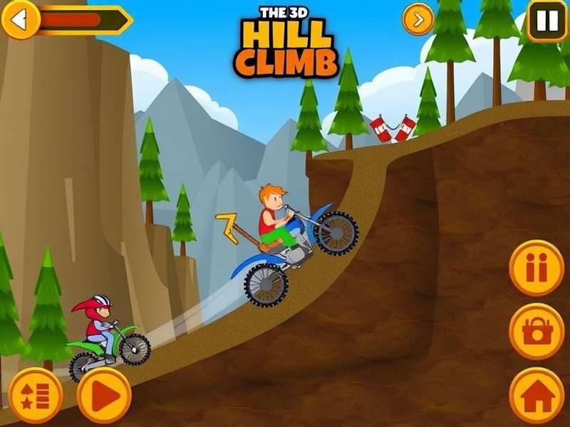 Hill Climb Racing PC Game Screenshot