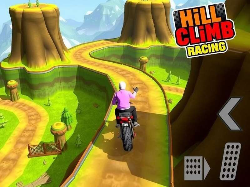 Hill Climb Racing Gameplay Screenshot
