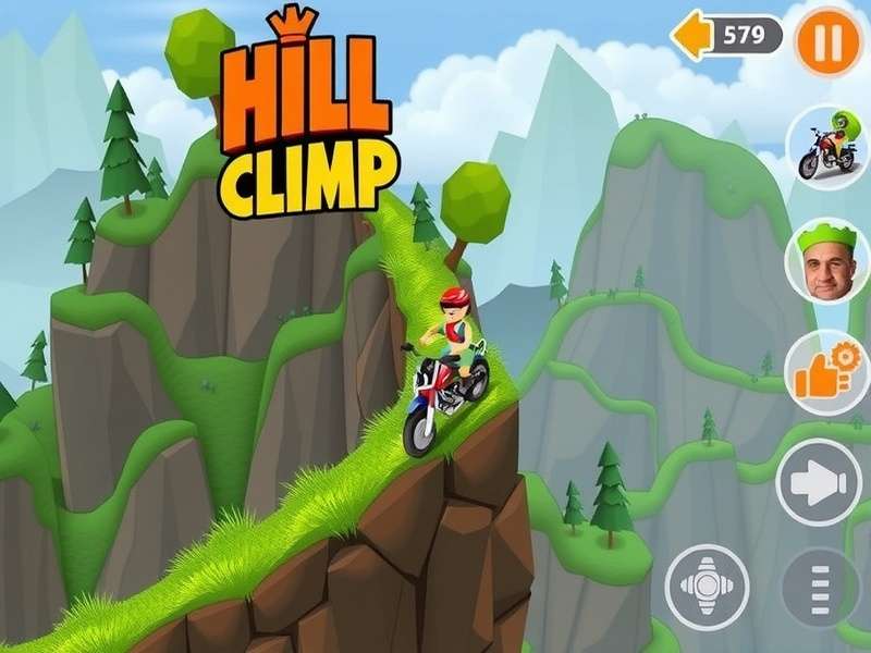 Hill Climb Racing गेमप्ले - Newton Bill की पहाड़ी रेस