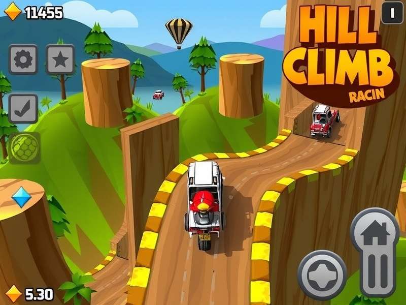 Hill Climb Racing PC Gameplay Screenshot