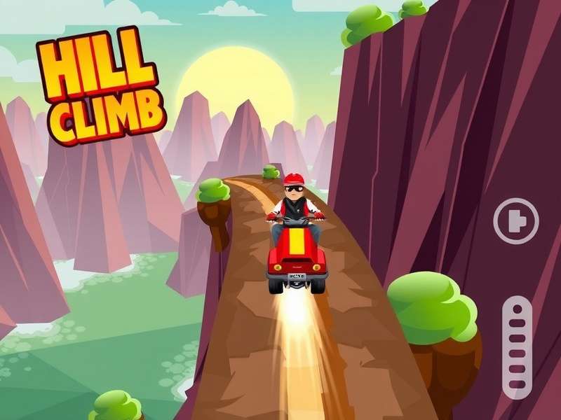Hill Climb Racing Gameplay Screenshot