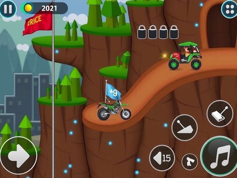 Hill Climb Racing Unlimited Money APK का स्क्रीनशॉट