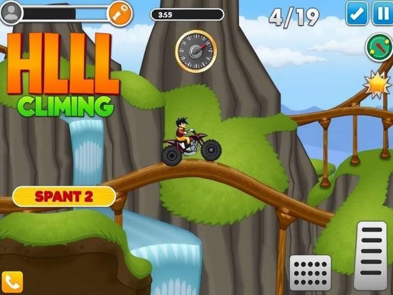 Hill Climb Racing PC Gameplay Screenshot