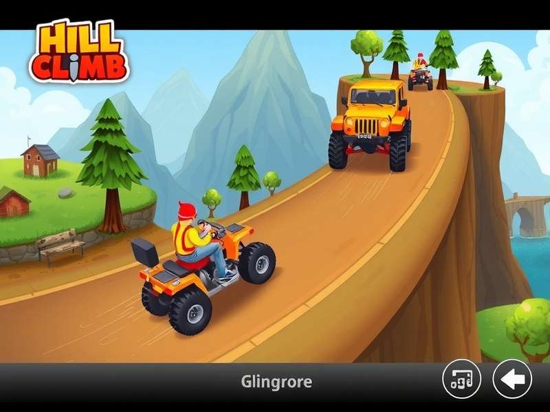 Hill Climb Racing Game Music Download Interface