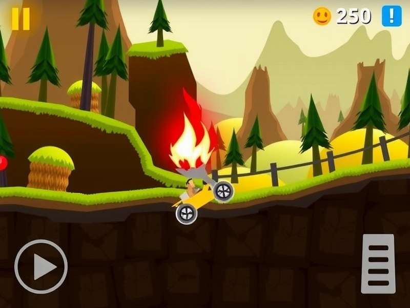Hill Climb Racing Android Gameplay Screenshot