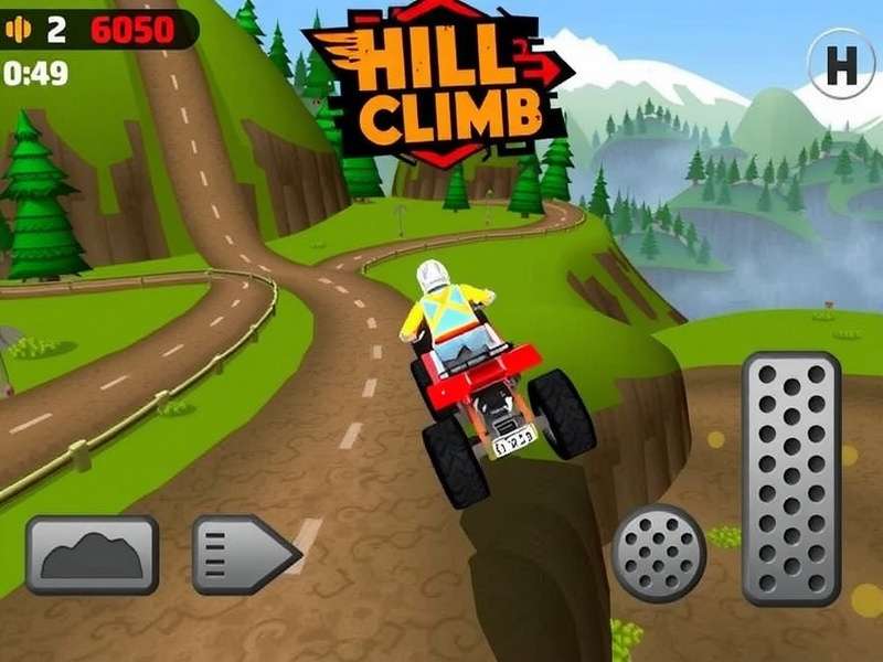 Hill Climb Racing PC Mod Gameplay Screenshot