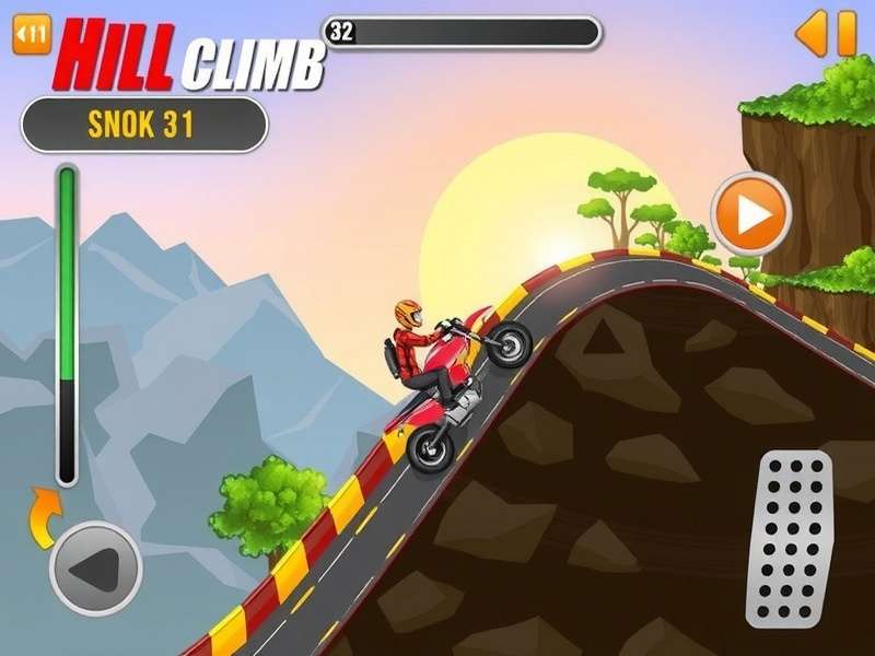 Hill Climb Racing Mod Gameplay Screenshot