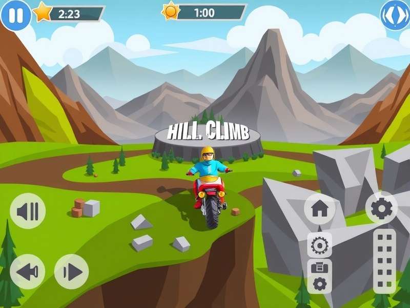 Hill Climb Racing Offline गेम भारतीय युवाओं द्वारा खेला जाता हुआ