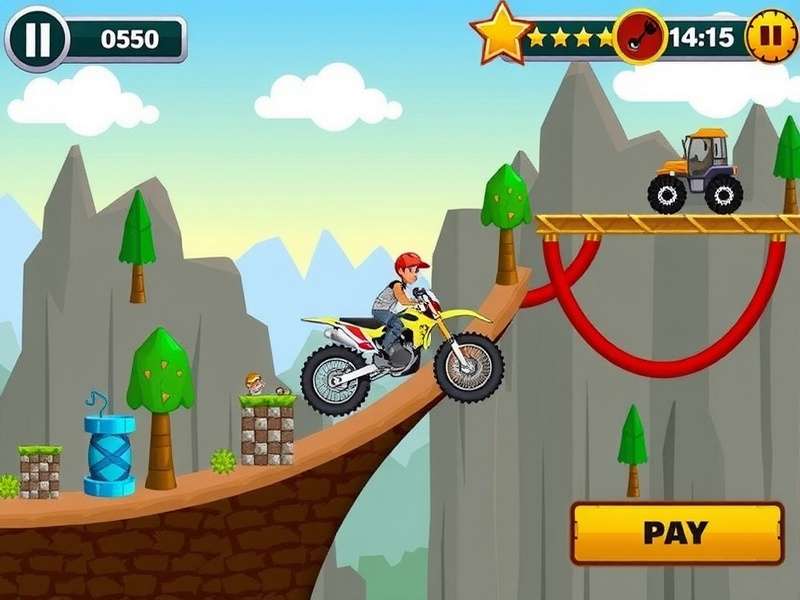 Hill Climb Racing Gameplay Screenshot