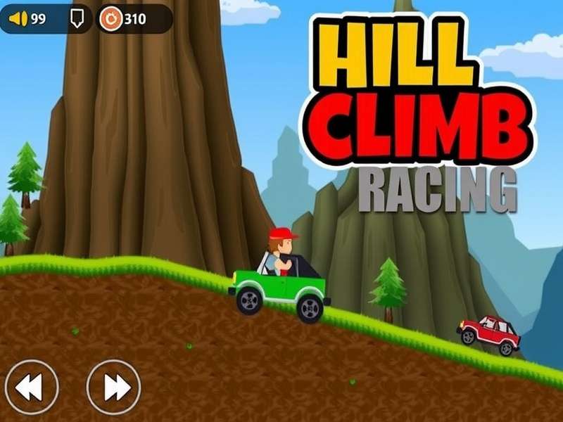 Hill Climb Racing गेमप्ले स्क्रीनशॉट