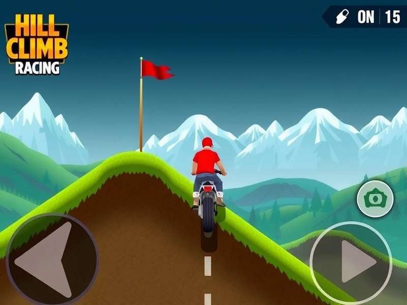 Hill Climb Racing PC Gameplay Screenshot