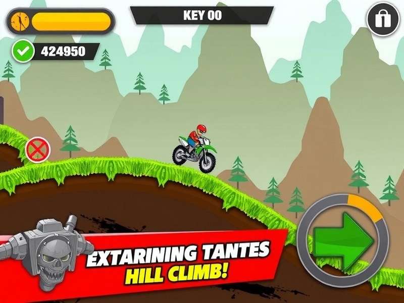 Hill Climb Racing Mod APK गेमप्ले स्क्रीनशॉट