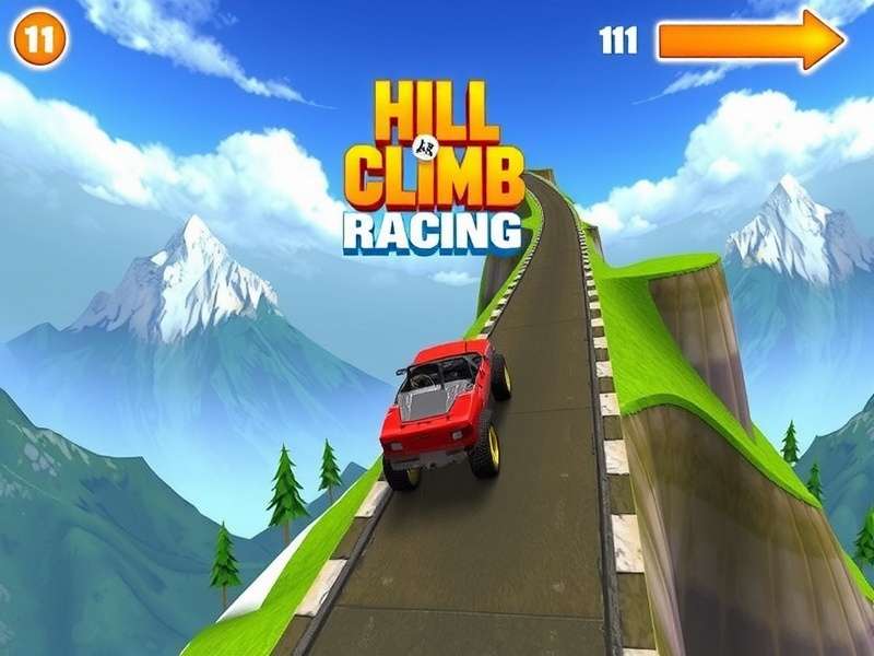 Hill Climb Racing PC Windows 10 गेमप्ले स्क्रीनशॉट