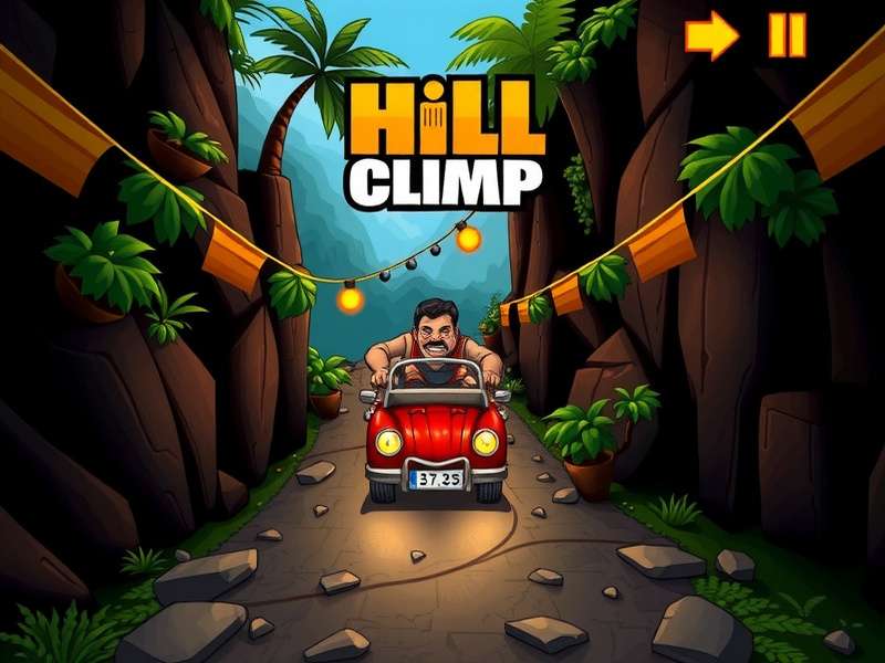 Hill Climb Racing Gameplay with Bass Boosted Theme Song