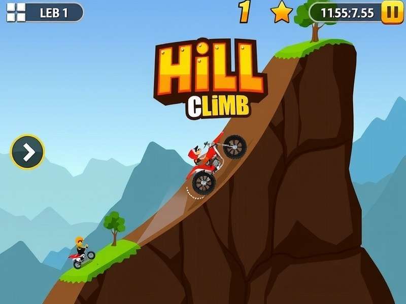 Hill Climb Racing iOS Gameplay Screenshot