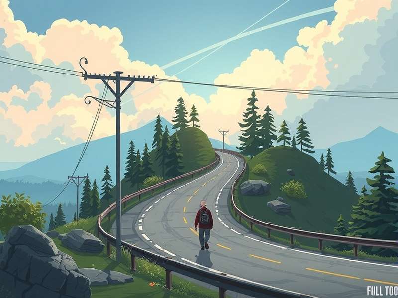 Detailed topographic map analysis of Hill Road in Hill Climb Racing