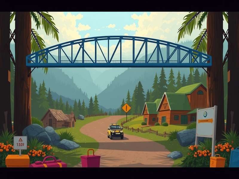 Hill Climb Racing car on a steep hill