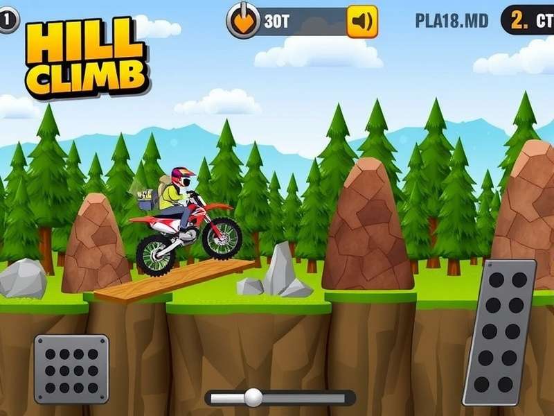 Hill Climb Racing Mod Apk gameplay showing all unlocked vehicles