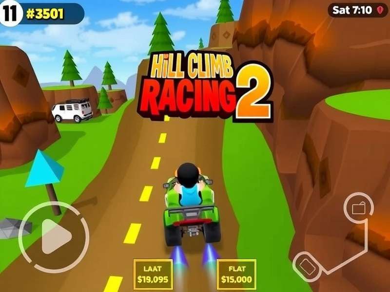 Hill Climb Racing 2 gameplay on Windows 11 PC