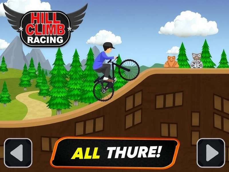 Hill Climb Racing advanced gameplay showing physics mechanics and vehicle angles