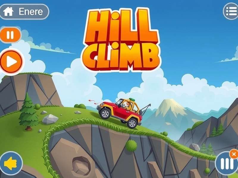 Diagram showing vehicle center of mass, torque, and traction points in Hill Climb Racing