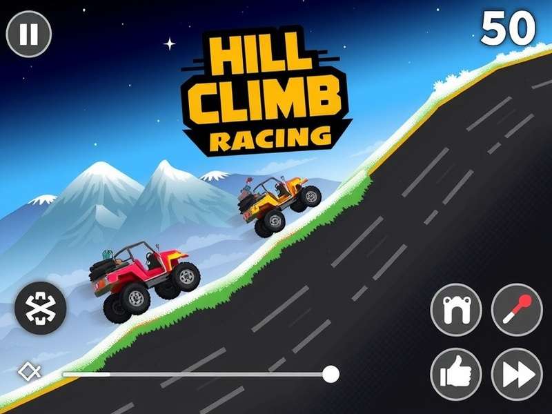 Hill Climb Racing Theme Song Remix Visual with Music Notes