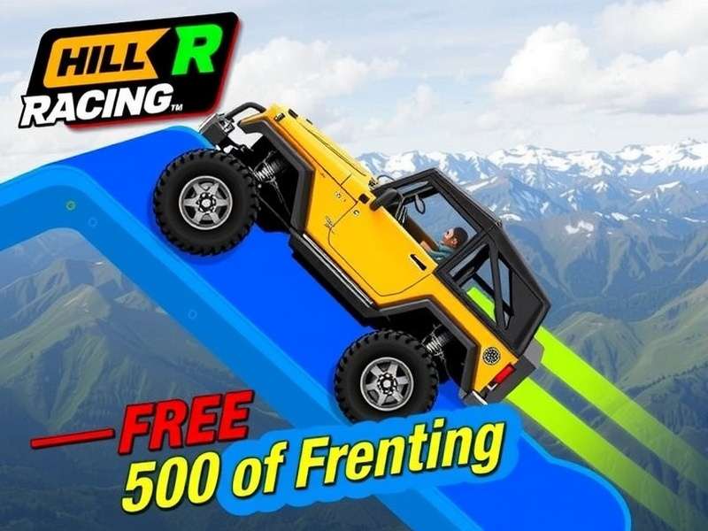 Hill Climb Racing Mod Apk For Pc – Unlimited coins and all vehicles unlocked on PC screen