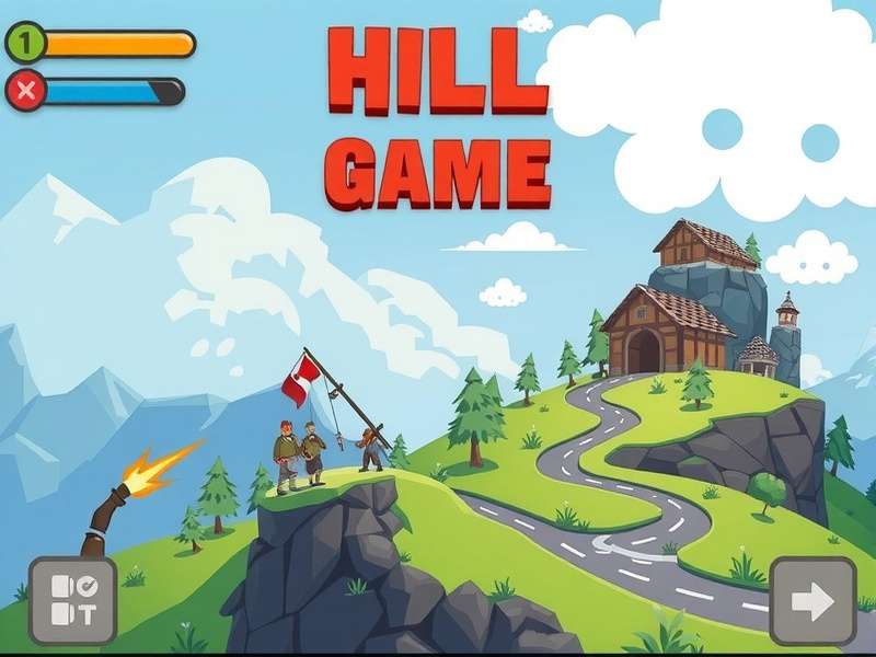 Hill Climb Racing volcano stage