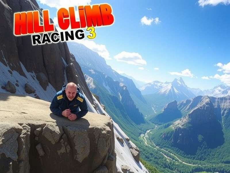 Hill Climb Racing 3 OST album art with mountain and music notes