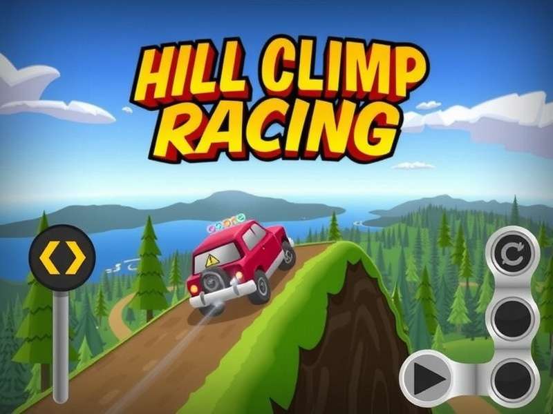 Hill Climb Racing Download Pc - Hero image showing the game on a computer screen