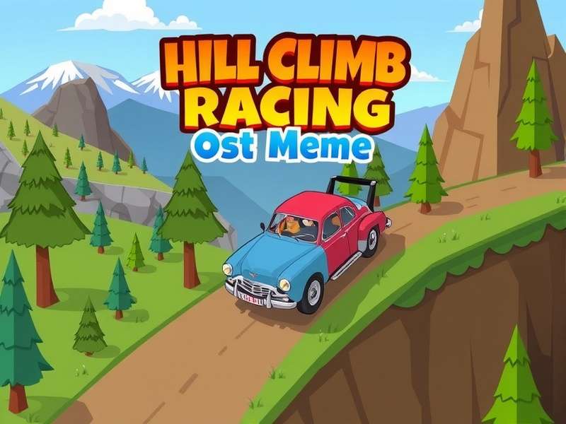 Hill Climb Racing OST Meme collage featuring Indian meme edits and viral soundtrack moments