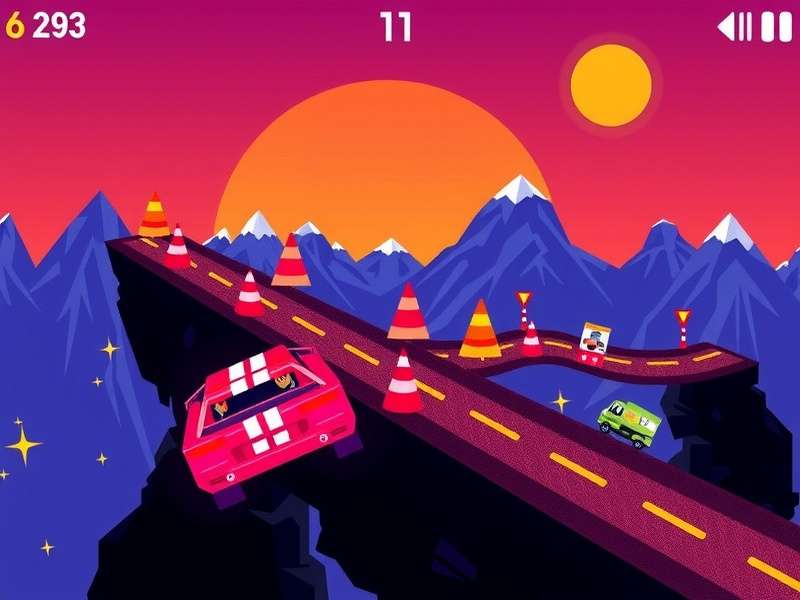 Chart showing 12% faster reaction times with Hill Climb Racing OST Neon enabled