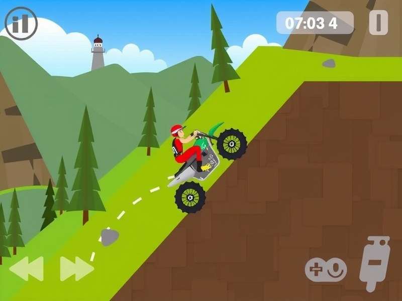 Hill Climb Racing Song – Official anthem artwork with vibrant desert and mountain backdrop